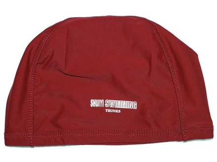 Шапочка для плавания тканевая SHUIYI :AL-1117-Ц  (Красный)