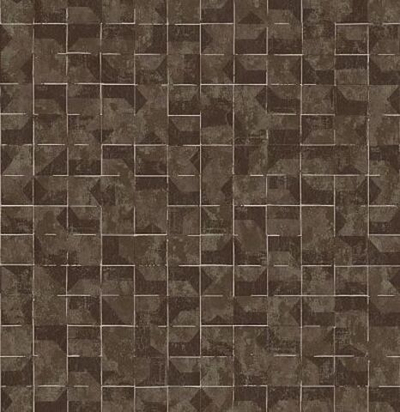 Имитация каменной мозаики с патиной.