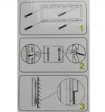 Кронштейн для ТВ универсальный, наклонный 14"-42" KT01