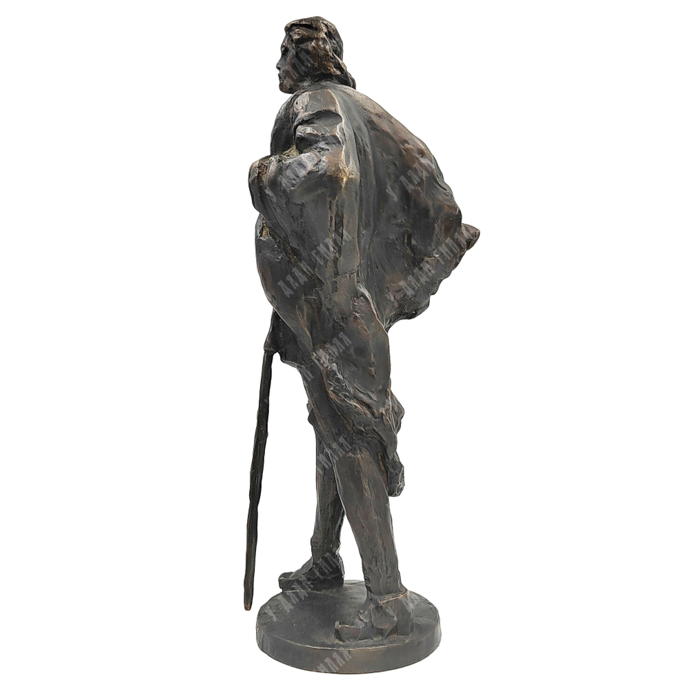 Динес Ю. С. Петр молодой. Бронза, литьё. 2001 г.