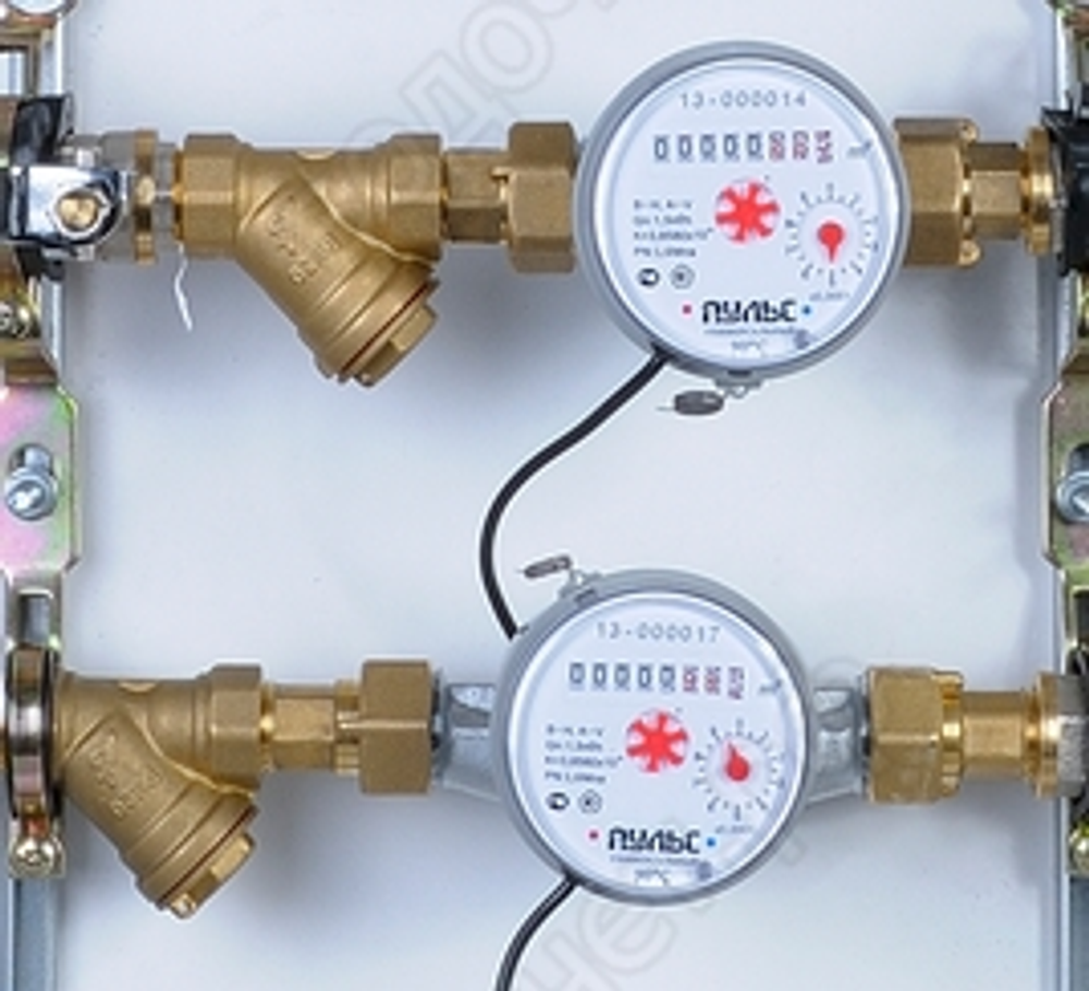 Установка счетчиков воды