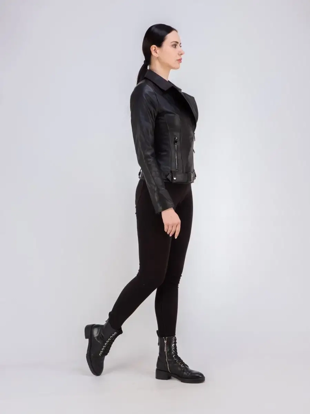 Косуха женская из натуральной кожи Турция