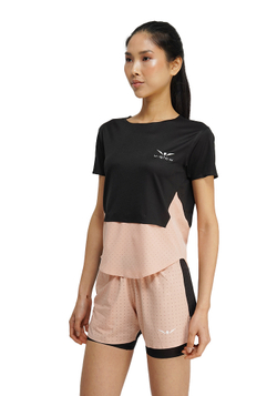 ФУТБОЛКА ЖЕНСКАЯ VAPOR | BLACK SUNRISE BLUSH