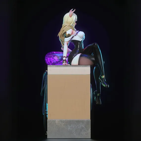 Ahri on laundry - K/DA