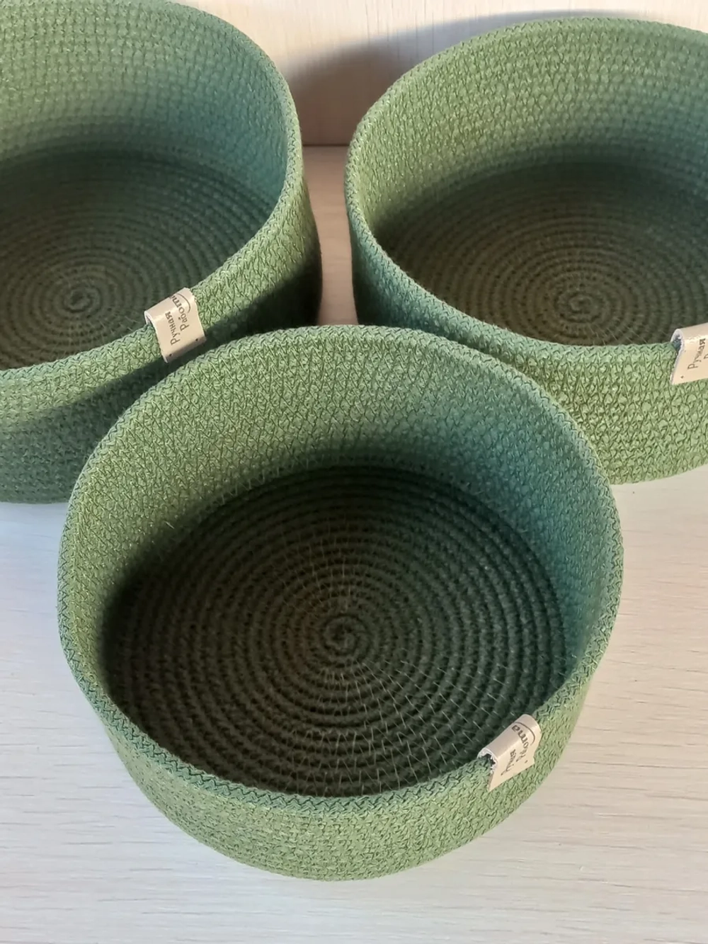 Корзина для хранения плетеная