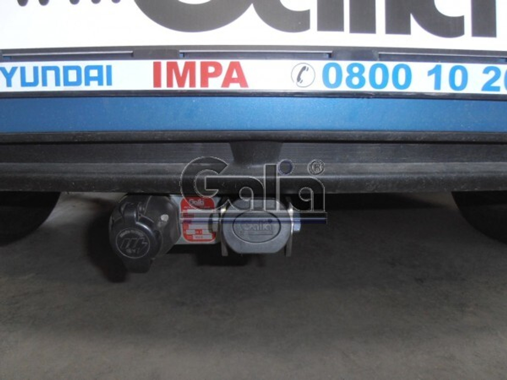 Фаркоп оцинкованный Galia H086C для Hyundai i30 хетчбек 2012-, Kia Ceed хетчбек 2012-(паспорт и сертификат в комплекте)(без электрики)