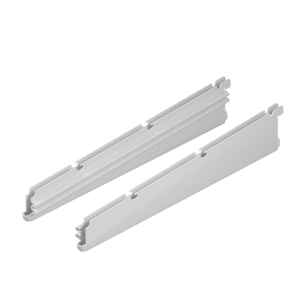 Комплект кронштейнов для сетчатых корзин выкатных белые, 2 шт