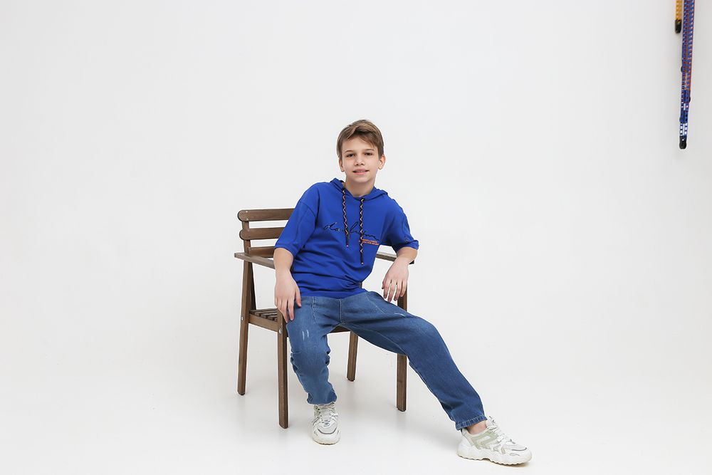 Футболка к/р с капюш. уни X-SHOW 2274