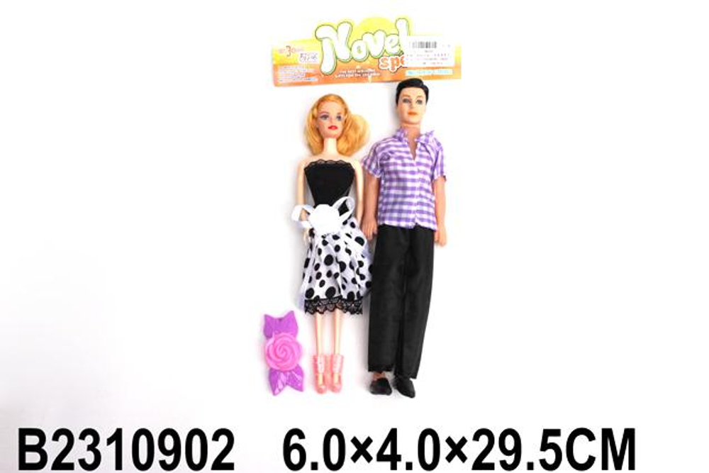 Кукла тип Модель с мужем, пакет B6205