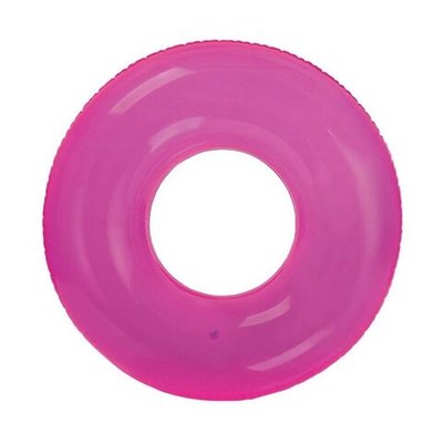 Круг для плавания, розовый (Неон), d-91см (59262NP)