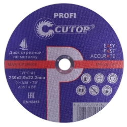 CUTOP Круг отрезной 230 x 1.8 x 22.23