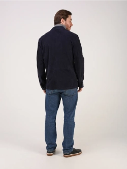 Кожаная куртка демисезонная замшевая пиджак под джинсы