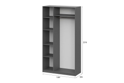 Шкаф ШК 5 (1200) Меланж