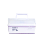 Органайзер для хранения мелочей, вещей, ящик для инструмента IRIS KIT BOX 27 (Light purple)