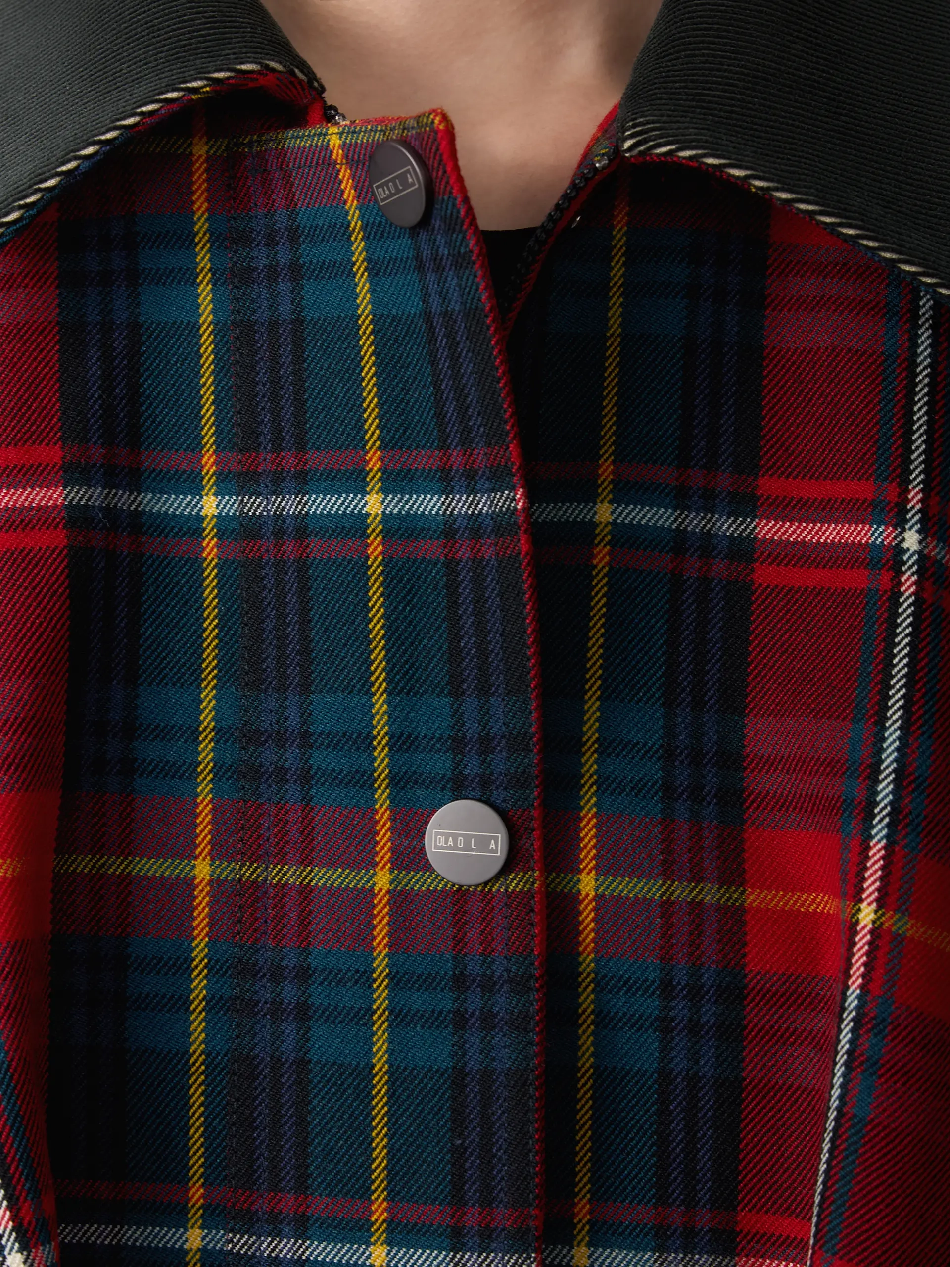 Куртка оверсайз из шерсти OLA OLA