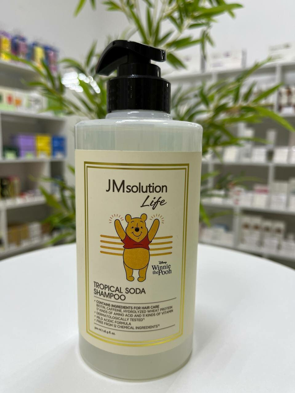 Шампунь JMSolution Life Disney Tropical Soda, для всех типов волос, 500мл