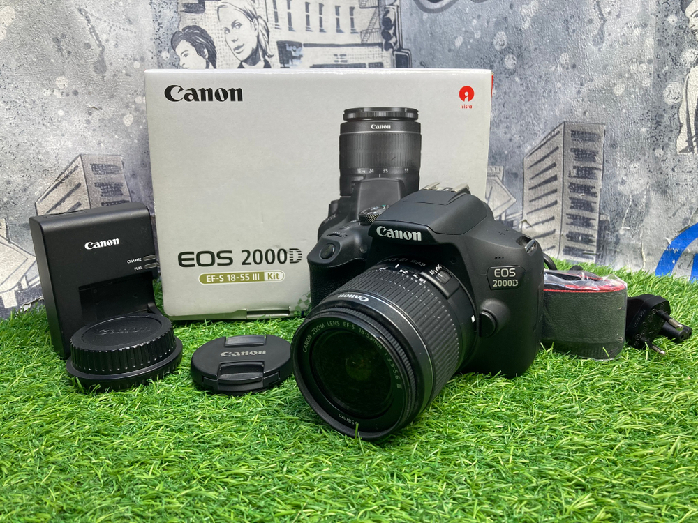 Canon 2000D + 18-55mm 1300 кадров Покупка/Продажа