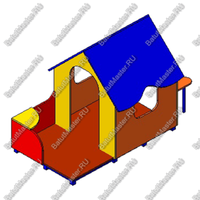 ИГРОВОЙ ДОМИК С КРЫЛЬЦОМ
