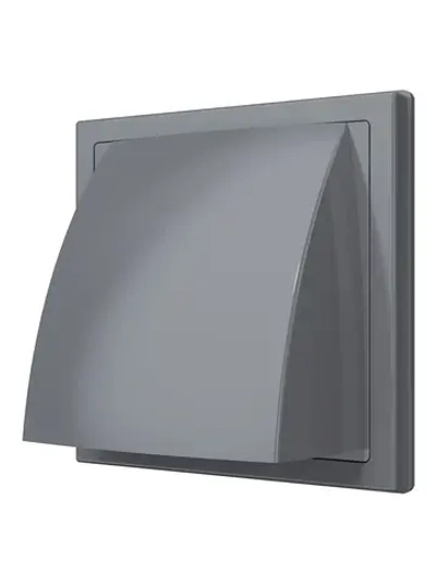 Выход стенной пластиковый ERA D100 мм 150x150 мм серый