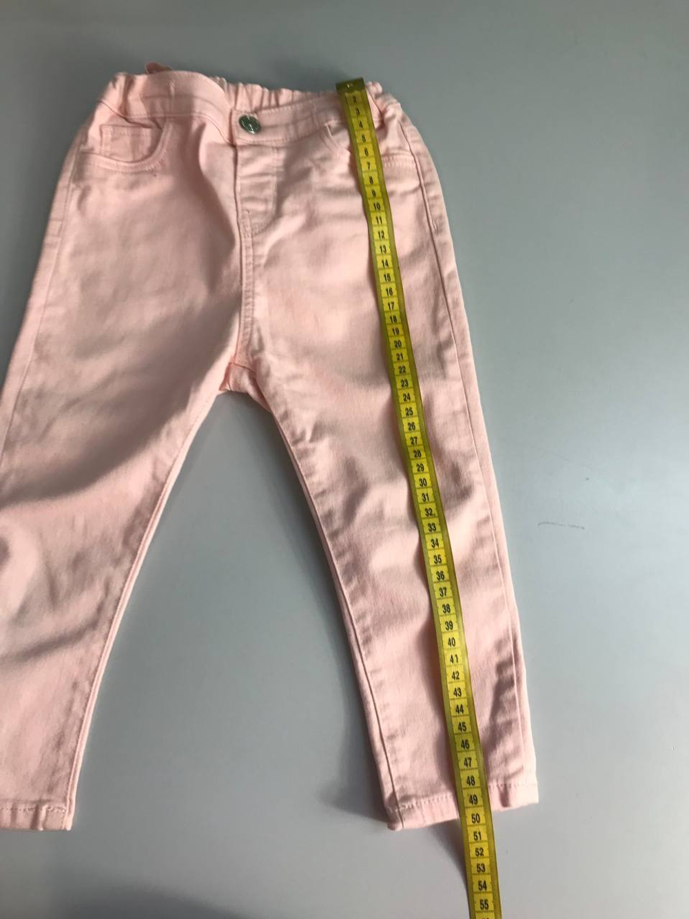 Джинсы H&M розовые, на 2 года