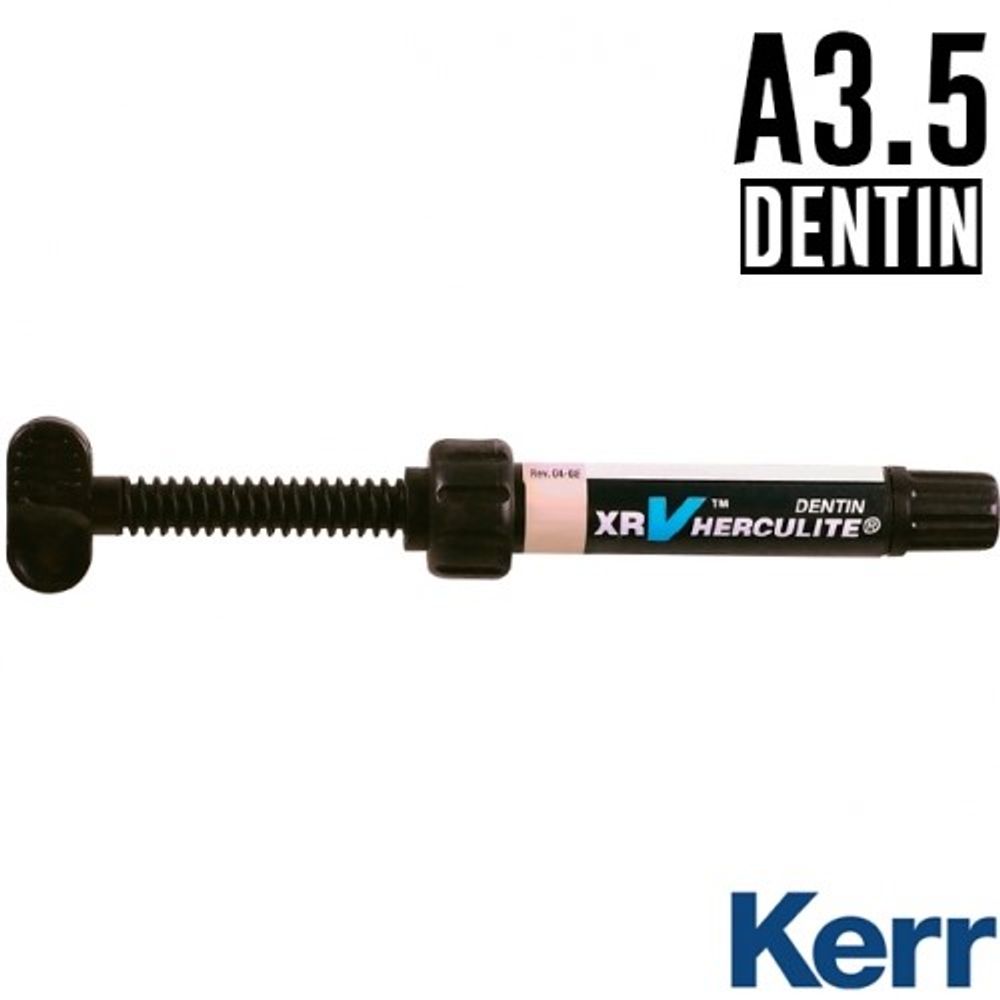Herculite XRV Dentin A3.5, шприц (5гр), микрогибридный композит