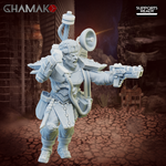 Astra Militarum Vostroyan Firstborn Связист №3 миниатюра для dnd, днд, pathfinder, фентези, Настольная игра, НРИ, Варгейм, РПГ