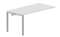 стол Strike 1580х780х750мм (меламиновый аутлет) - приставной элемент