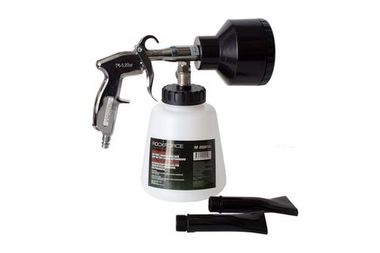 Пистолет пневматический''Tornado'' с насадкой-пеногенератором и 2-я насадками для труднодоступных мест(емкость1л,6bar,расход воздуха 120л/мин) RockForce##Rock FORCE RF-203811A