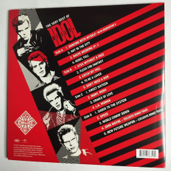 Винтажная виниловая пластинка LP Сборник Idolize Yourself The Very Best of Billy Idol (EU 2017)