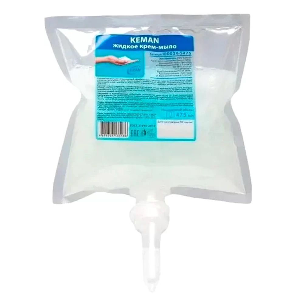 Мыло-крем жидкое Keman, в картридже, S2 (475мл) 100024-S475