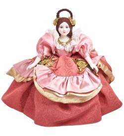 РусКукла RK-533/3 Кукла-грелка «В пышном платье»