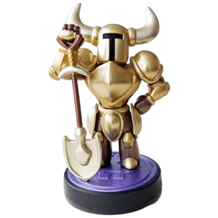 Фигурка Amiibo - Shovel Knight Treasure Trove: Gold Shovel Knight Коллекция