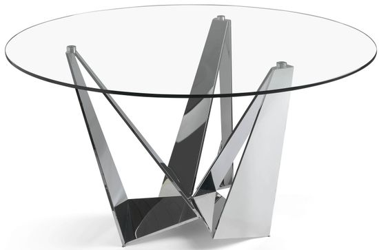 Круглый обеденный стол CT2061R /1042 стеклянный Ø150 Испания 
