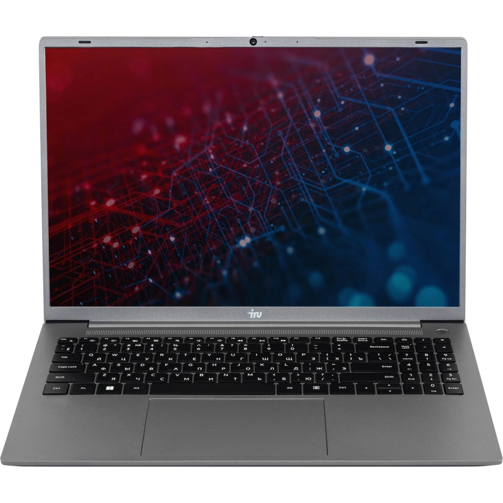 Ноутбук IRU Tactio 16ALB Core i5 1235U 16Gb SSD512Gb Intel UHD Graphics 16" IPS WUXGA (1920x1200) Windows 11 Pro grey WiFi BT Cam 4830mAh (2110204)