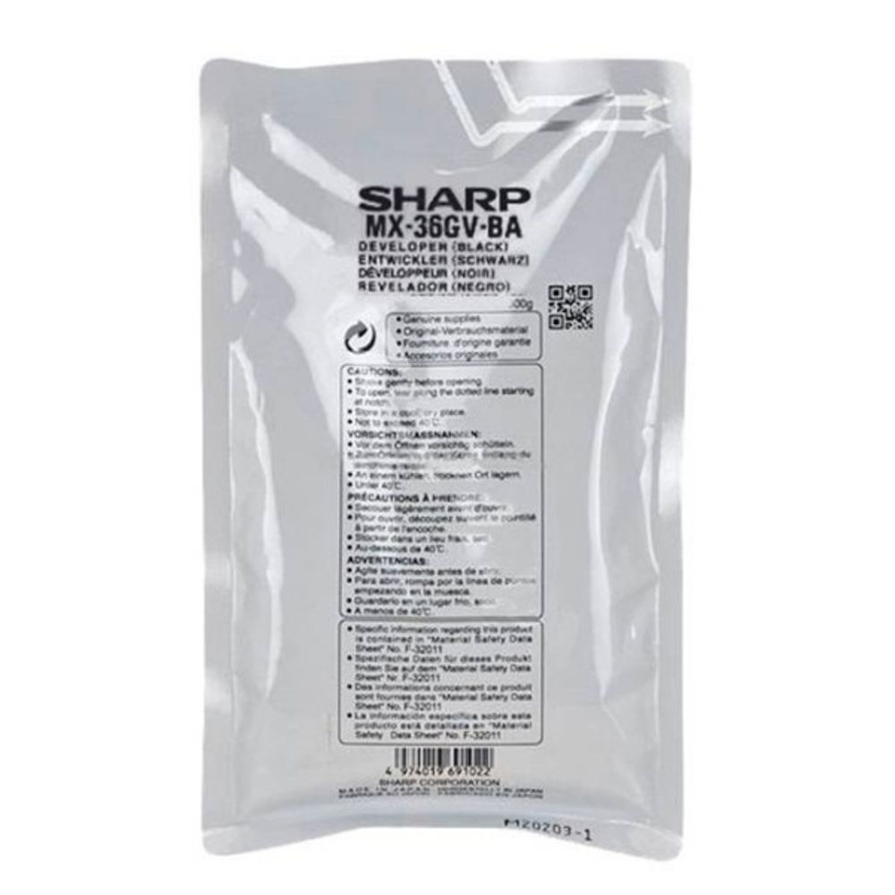 Девелопер SHARP MX36GVBA черный