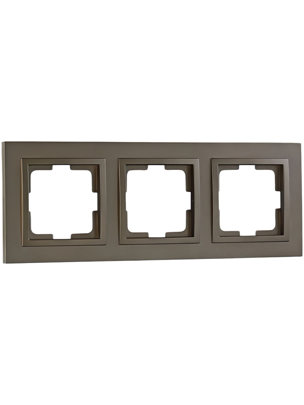 Рамка 3-я Mono Electric Despina бронза 102-230000-162