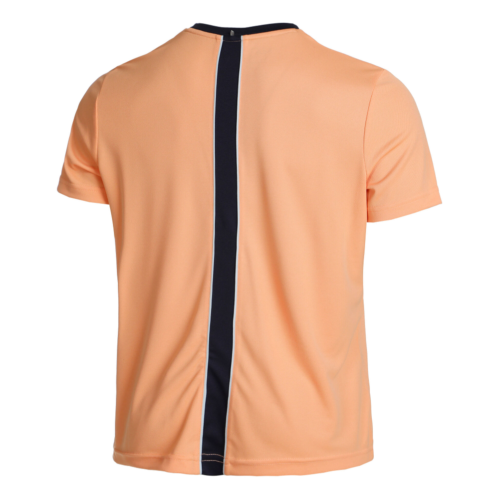 Мужское теннисное поло Fila Filou Men - Apricot, Dark Blue