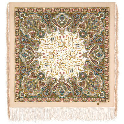 Павловопосадский платок Благая весть 1884-2 (П)