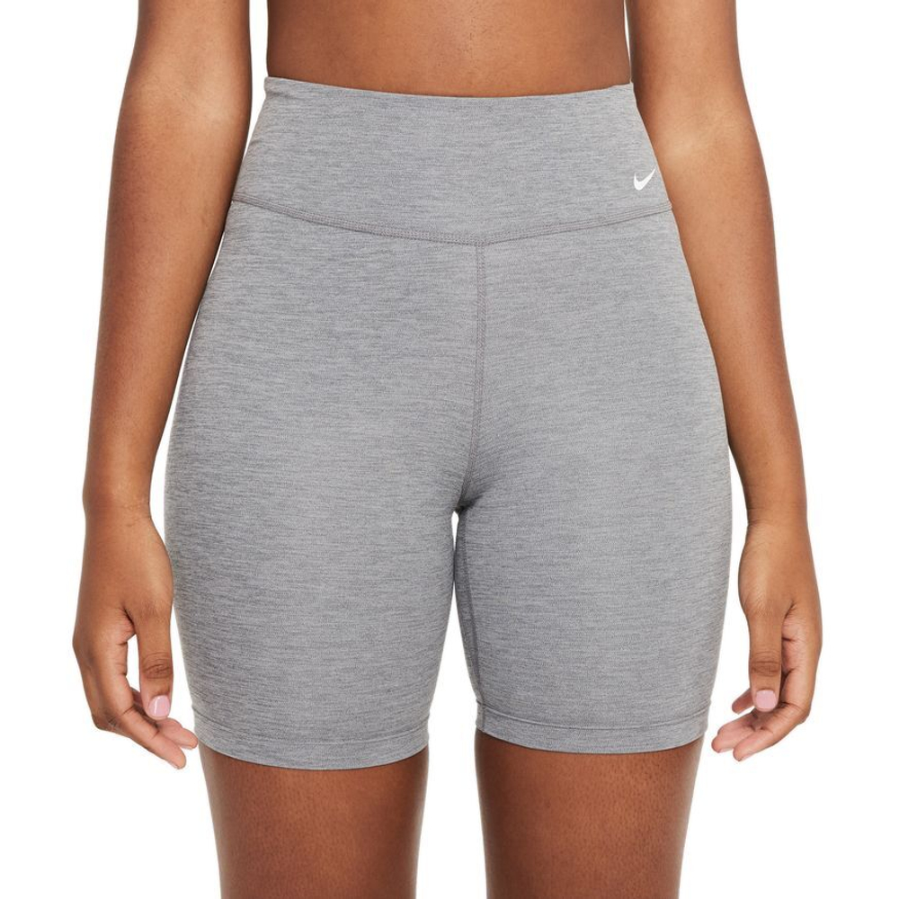 Женские Шорты теннисные Nike One Mid-Rise Short 7in - iron  grey/heather/white - купить по выгодной цене | Теннисный магазин  tennis-store.ru