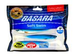 Виброхвост LUCKY JOHN Basara Soft Swim 3D, 5.0in (127 мм), цвет PG12, 4 шт/уп