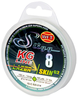 Шнур плетёный WFT KG SLIGG LAZER SKIN G2 x8 Chartreuse150/014