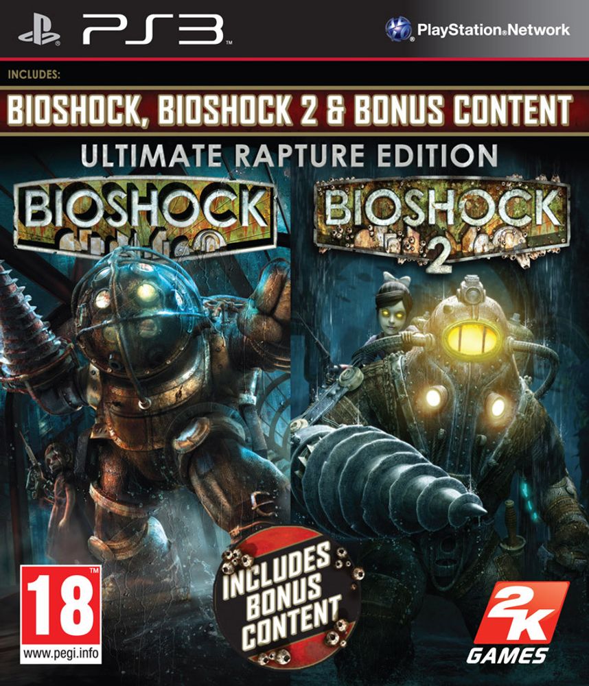 Bioshock Ultimate Rapture Edition (1+2 часть) PS3 Б\У