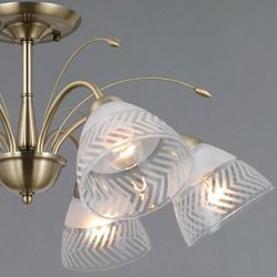 Люстра на штанге ILLUMICO AREZZO IL0594-6CSQ-25 AB AREZZO