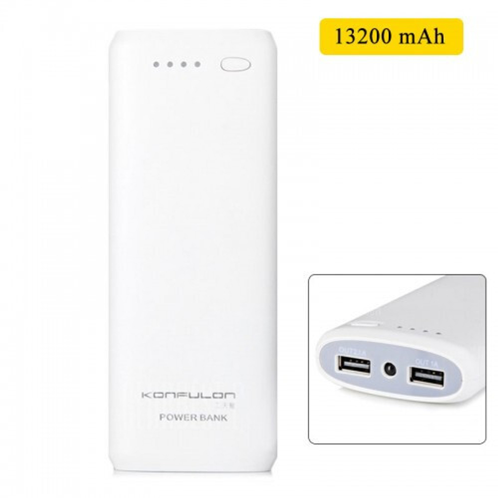Power Bank 13200mAh, Konfulon M8P, белый