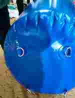 Надувное футбольное поле, 23,4х18,4х0,7 м