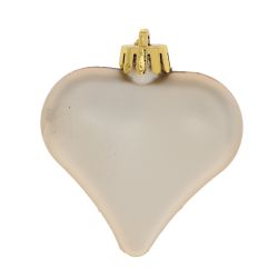 GAEM Набор из 6шт Украшение новогоднее "Сердца", D6 см, L6 W2,5 H7 см