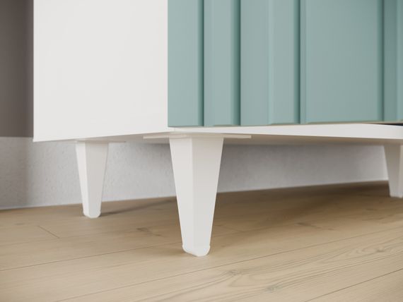 Комодино ПМ-390.13 Комод (Бриз софт, Белый Жемчуг)