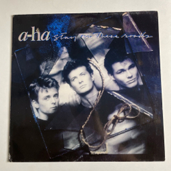 Винтажная виниловая пластинка LP A ha Stay On These Roads (Germany 1988)