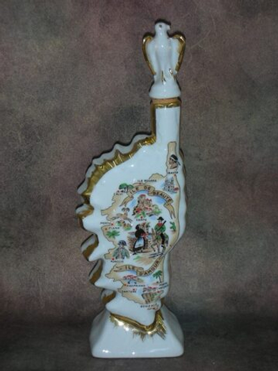 Фарфор. Наполеон. Штоф Корсика Остров красоты. Limoges. Франция