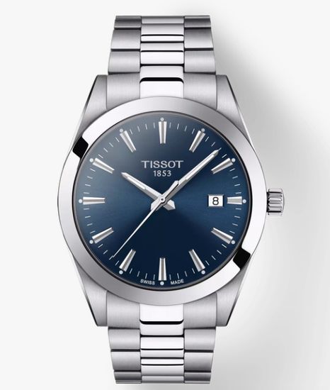 Мужские швейцарские часы Tissot T127.410.11.041.00 на браслете